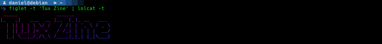 Tux Zine banner
